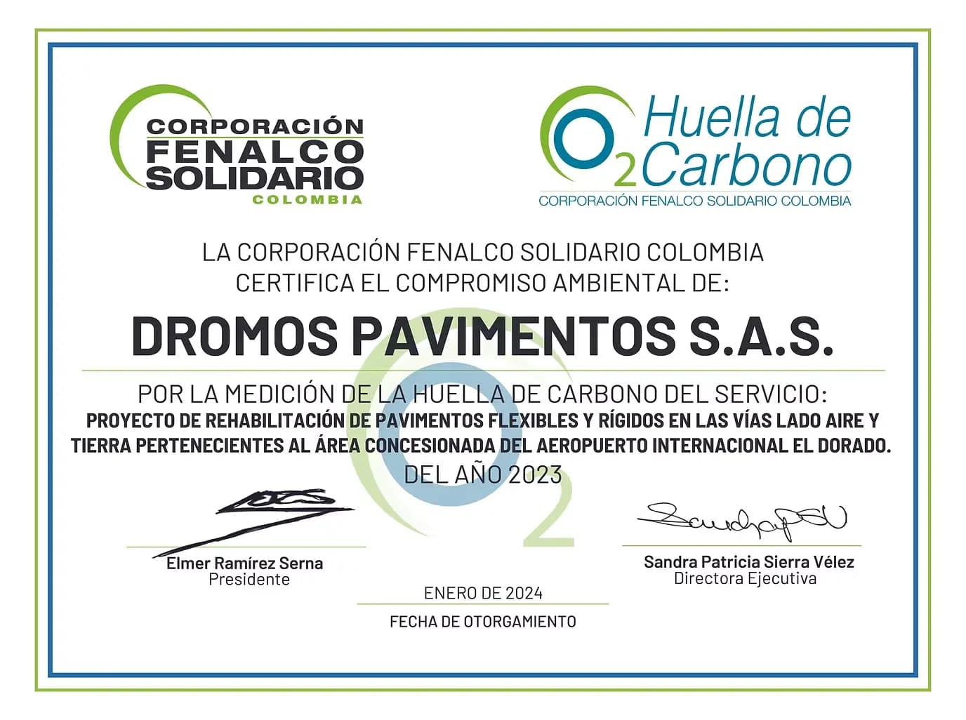 Certificación Dromos 3