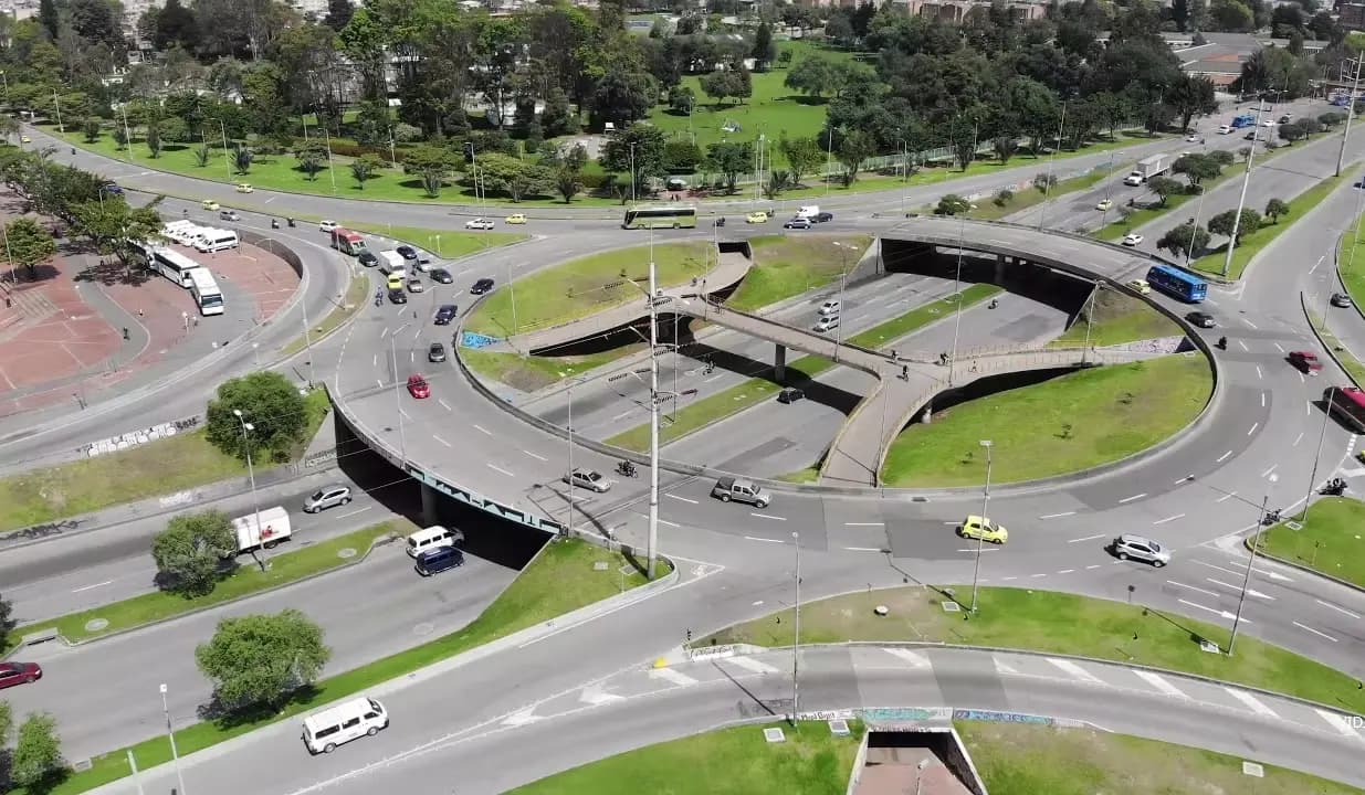 Puente Calle 100 con Cra 15