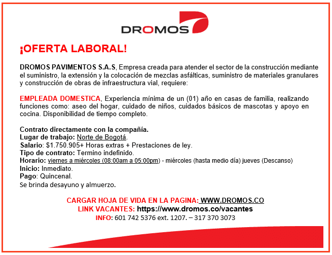EMPLEADA DOMESTICA