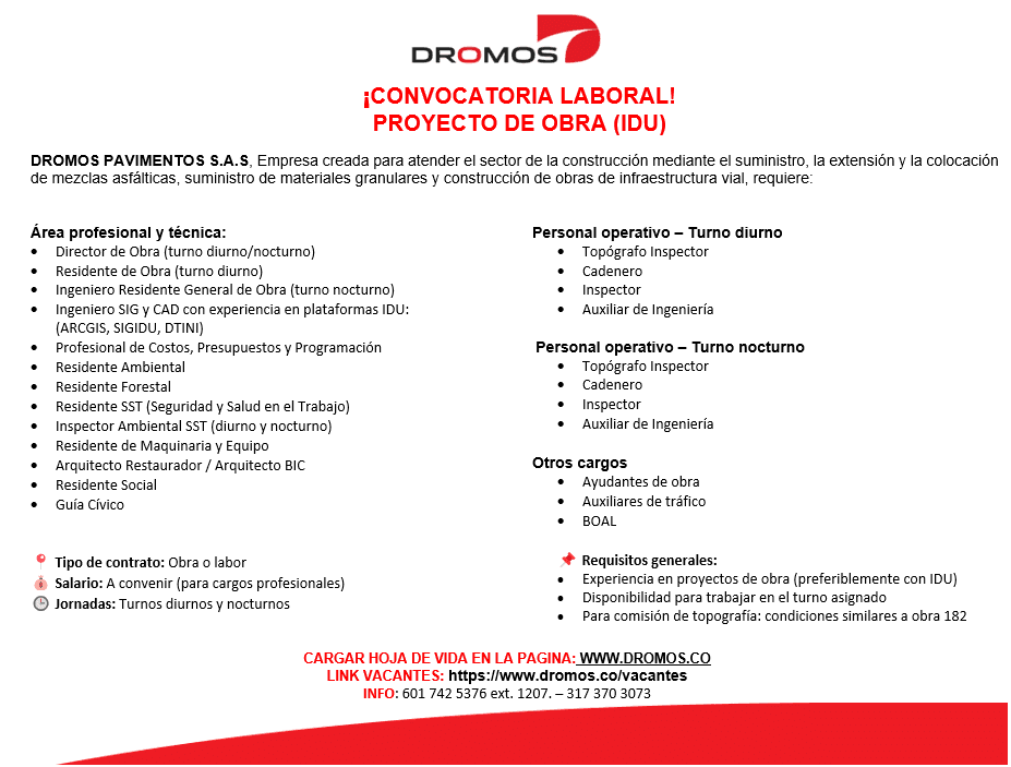 Convocatoria General